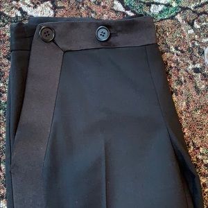 Theory tuxedo black dress pants never worn